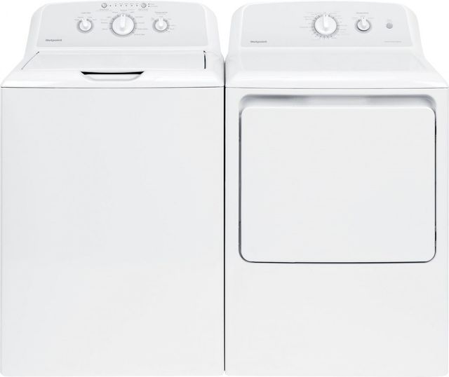 Hotpoint® White Laundry Pair 0