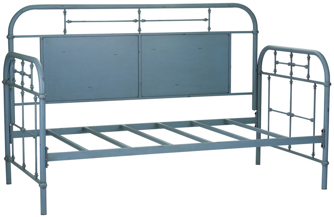 Liberty Furniture Vintage Blue Twin Metal Day Youth Bed