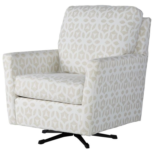 Hughes Furniture Vanilla Swivel Rocker-1