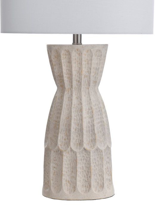 Stylecraft Brie Ivory Table Lamp-1
