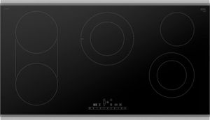 Bosch® 800 Series 36" Black/Stainless Steel Electric Cooktop