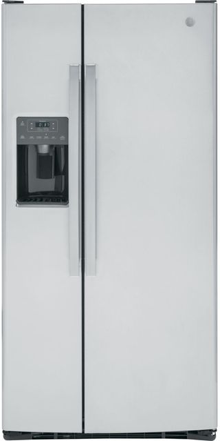 GE® 23.0 Cu. Ft. Fingerprint Resistant Stainless Steel Side-by-Side Refrigerator