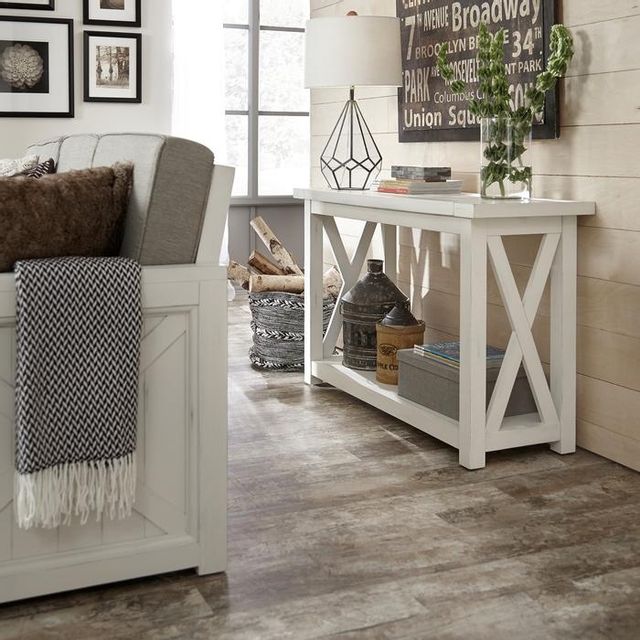 homestyles® Bay Lodge Off-White Console Table 1