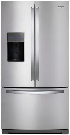 Whirlpool® 26.80 Cu. Ft. French Door Refrigerator-Fingerprint Resistant Stainless Steel-WRF757SDHZ