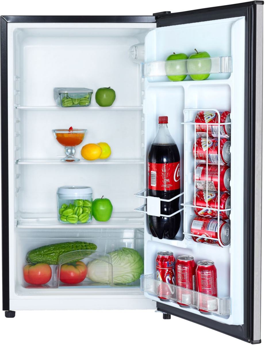 Magic Chef® 3.2 Cu.Ft. Platinum Steel Compact Refrigerator | Colder's ...