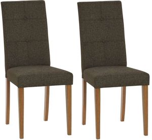 Progressive® Furniture Arcade 2-Piece Charcoal Gray/Walnut Dining Chair Set