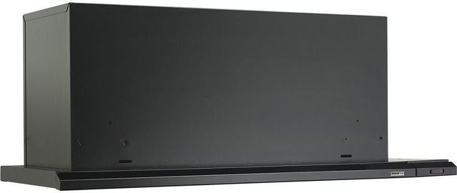 Broan® Elite 15000 Series Silhouette® 36" Black Slide Out Under Cabinet Range Hood-0