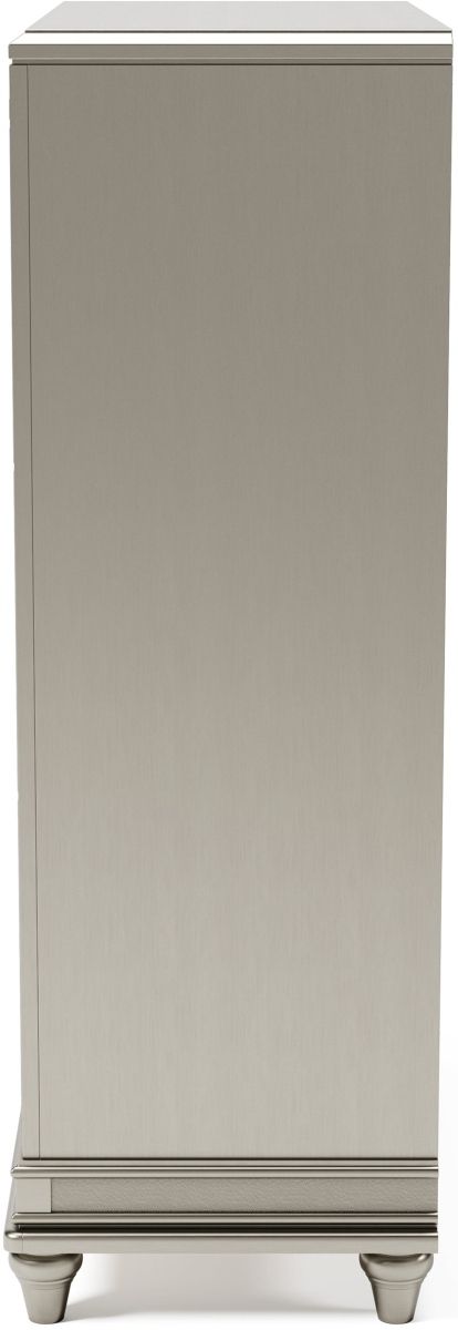 Signature Design by Ashley® Chevanna Platinum Chest of Drawers-3