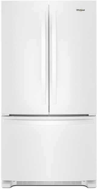Whirlpool® 20 Cu. Ft. Wide Counter Depth French Door Refrigerator-White