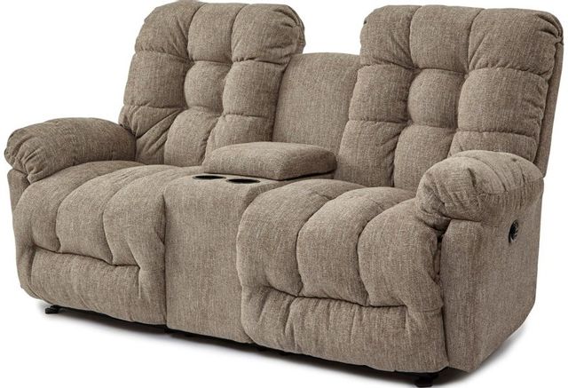Best® Home Furnishings Everlasting Reclining Space Saver® Loveseat with Console 1