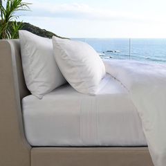 Cariloha Resort™ 5-Piece Viscose Bamboo White Split King Bed Sheet Set