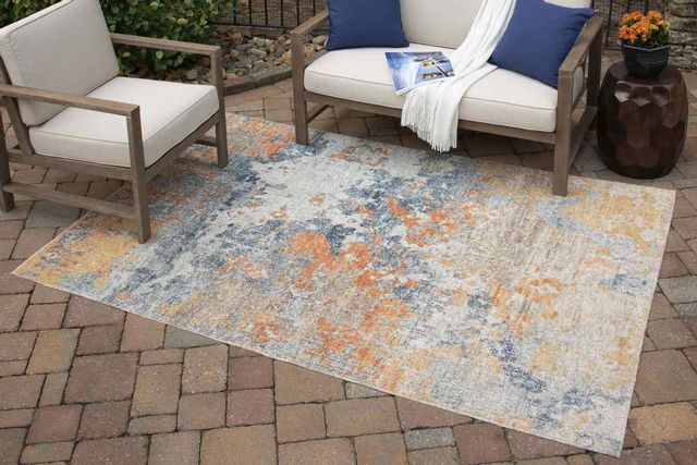 Signature Design by Ashley® Wraylen Multicolored 8' x 10' Large Area Rug 3