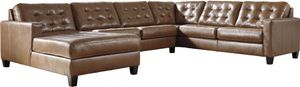 Signature Design by Ashley® Baskove 4-Piece Auburn Sectional with Chaise