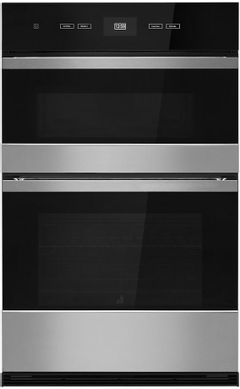 JennAir® NOIR™ 27" Stainless Steel Oven/Microwave Combination Microwave Wall Oven