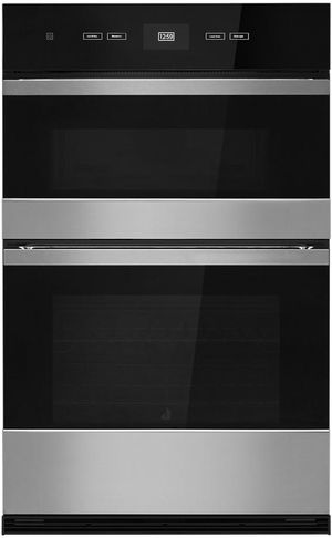 JennAir® NOIR™ 27" Stainless Steel Oven/Microwave Combination Microwave Wall Oven