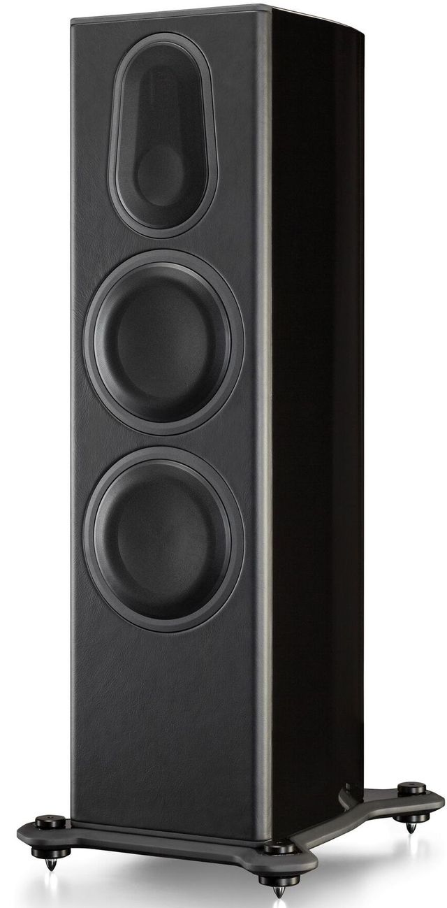 Monitor Audio® 8" Floor Standing Speaker-Piano Black Lacquer 1