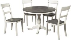 Signature Design by Ashley® Nelling 5-Piece Two-Tone Dining Table Set