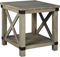 Signature Design by Ashley® Aldwin Gray End Table 