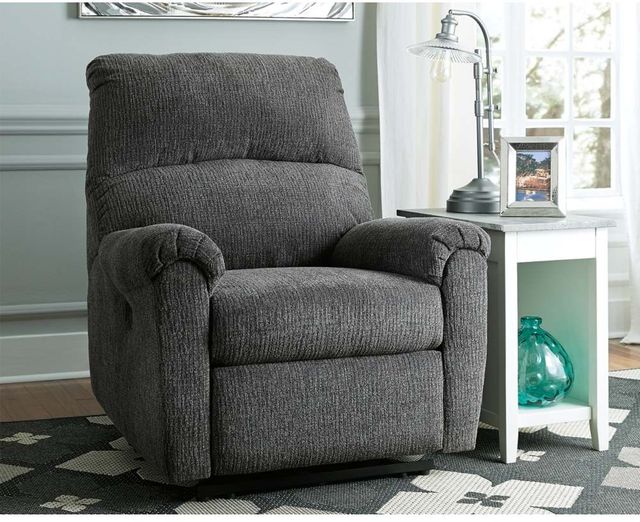 Signature Design by Ashley® McTeer Charcoal Power Recliner-2