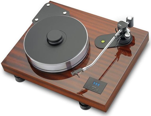 Pro-Ject Xtension Manual Turntable-High Gloss Lacquer Mahogany 0