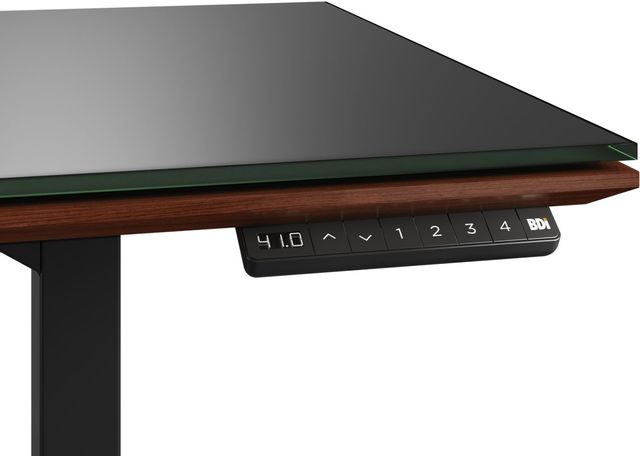 BDI Sequel® Chocolate Stained Walnut Lift Desk 4