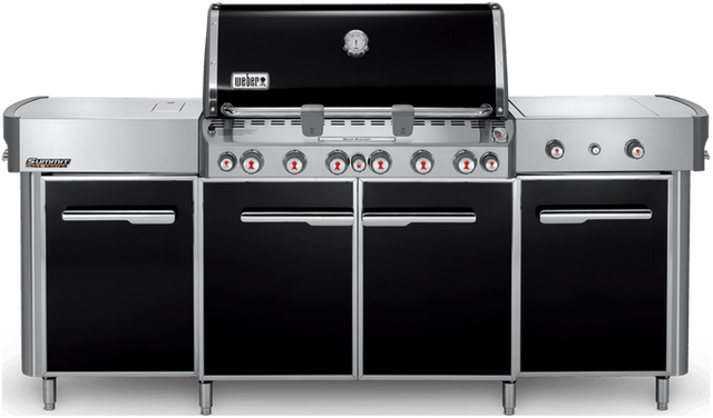 Weber Grills® Series 91.1" Stainless Steel Grill Center 1