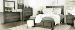 Coaster® Lorenzo 4-Piece Dark Gray Queen Panel Bedroom Set