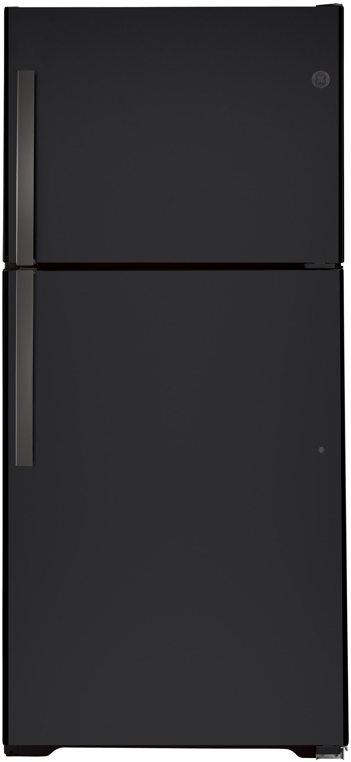 GE® 21.9 Cu. Ft. Black Slate Top Freezer Refrigerator-GTS22KMNRDS