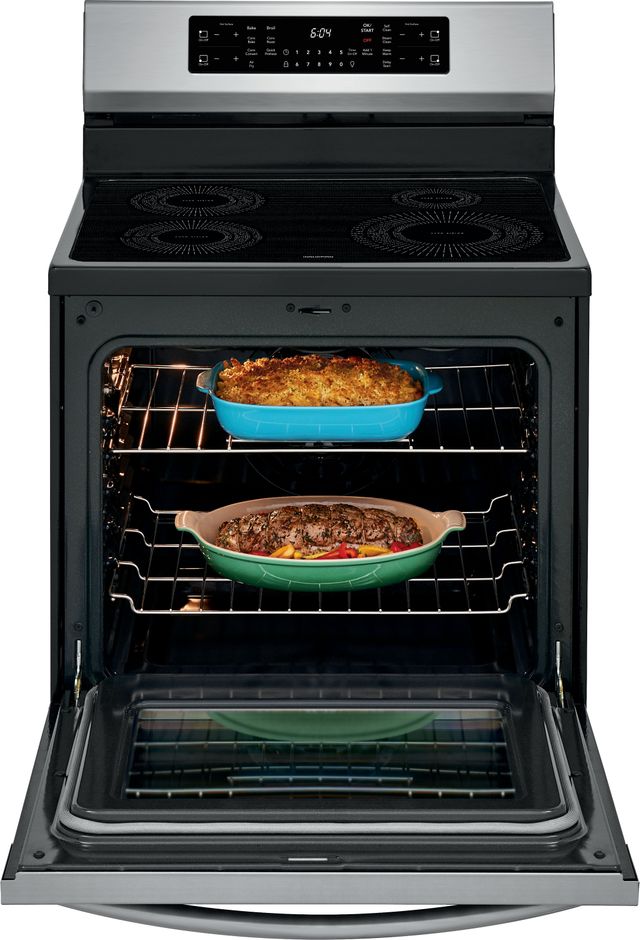 Frigidaire Gallery® 30" Stainless Steel Freestanding Induction Range with Air Fry-2