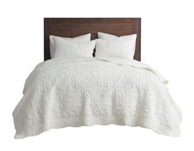 Cozy Cotton Ivory Quilted Sham