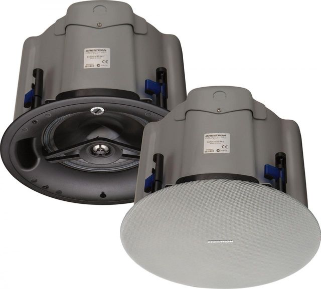 Crestron® Saros® 8” White In-Ceiling Speaker 1