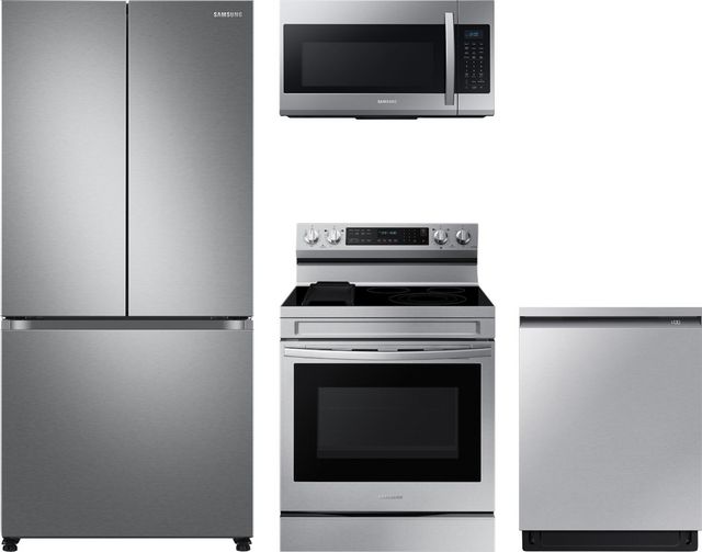 Fingerprint-Resistant Black Stainless Steel Appliances