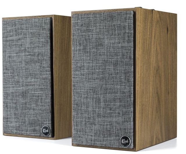 Klipsch® The Fives Walnut Powered Speakers 0
