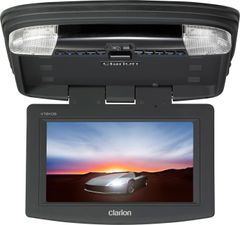 CLARION 8-INCH WIDE SCREEN LCD OVERHEAD COLOR MONITOR WITH DVD PLAYER