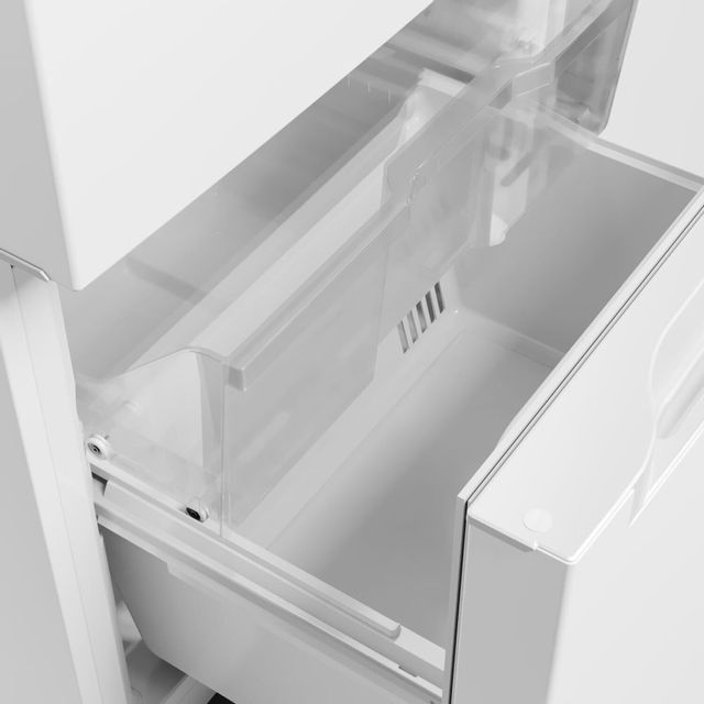 Midea® 18.7 Cu. Ft. White Bottom Freezer Refrigerator 8