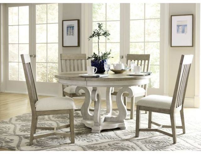 American Drew® Litchfield Sussex Round Dining Table Complete-1