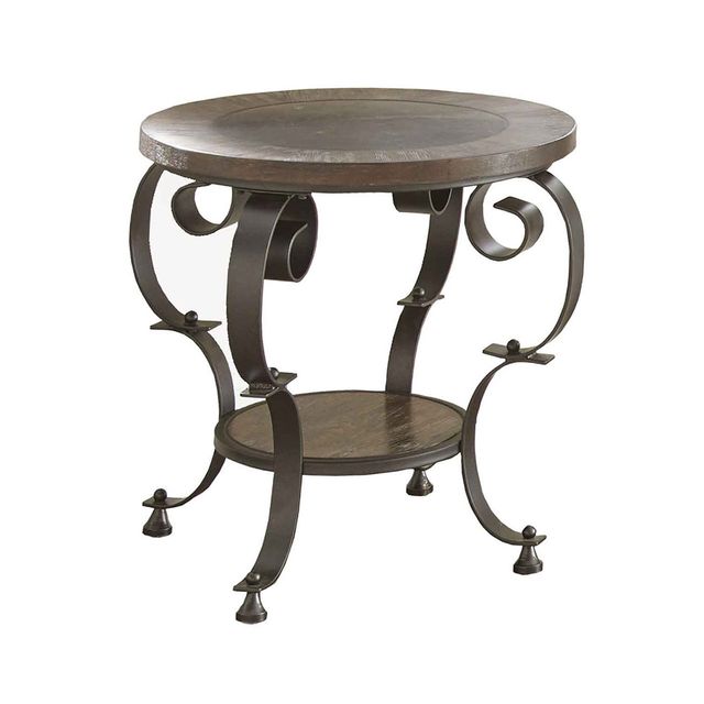 Steve Silver Co. Mulberry Round End Table-0