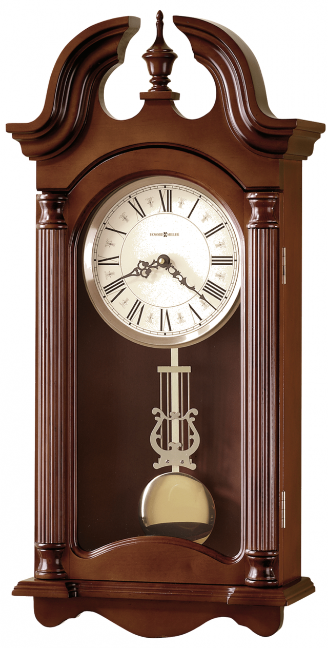 Howard Miller® Everett Windsor Cherry Wall Clock