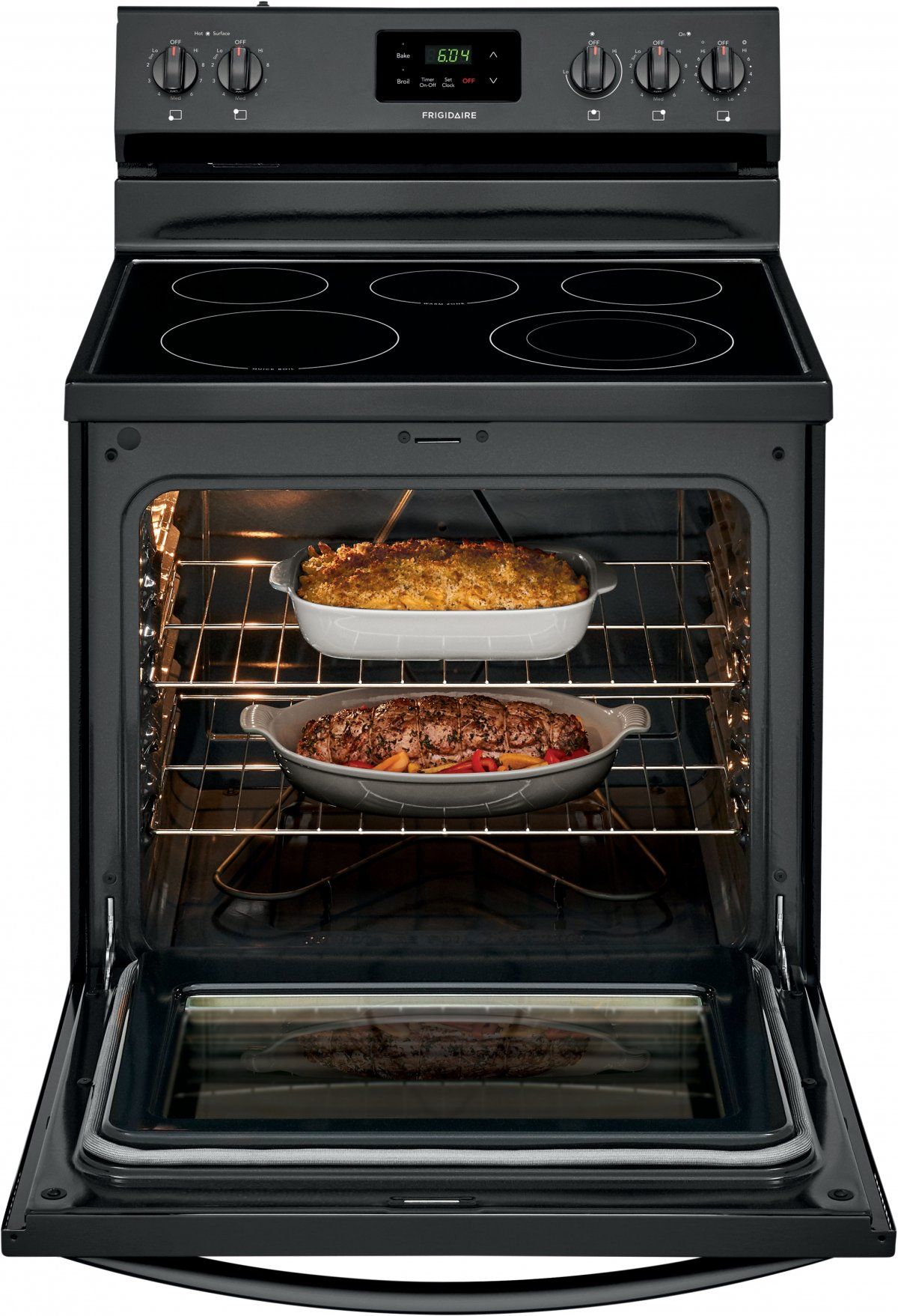 Frigidaire® 30" Black Free Standing Electric Range