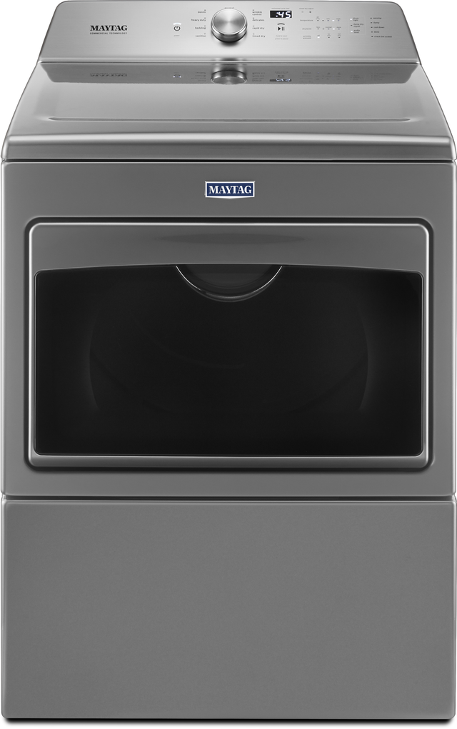 Maytag® 7.4 Cu. Ft. Metallic Slate Front Load Gas Dryer