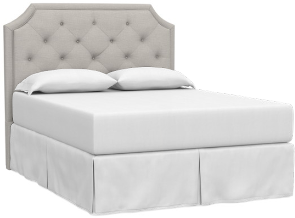 Bassett® Furniture Custom Upholstered Florence Clipped Corner California King Headboard