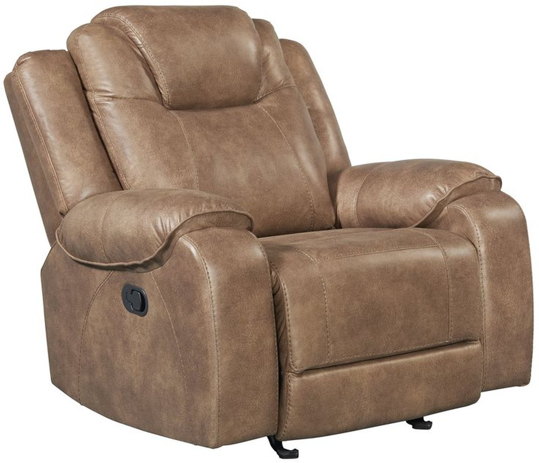 Member's mark manhattan discount leather match glider recliner