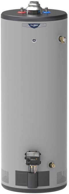 GE RealMAX® Platinum 50 Gallon Tall Natural Gas Atmospheric Water Heater