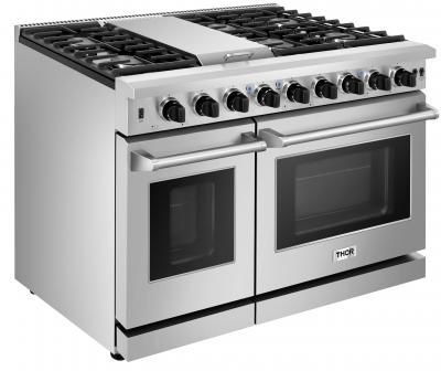 Thor Kitchen® 48" Stainless Steel Pro Style Gas Range 5