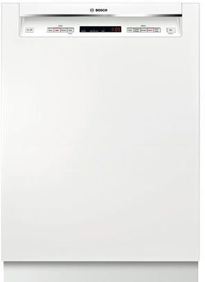 Bosch 300 Series 24" Built In Dishwasher-White
