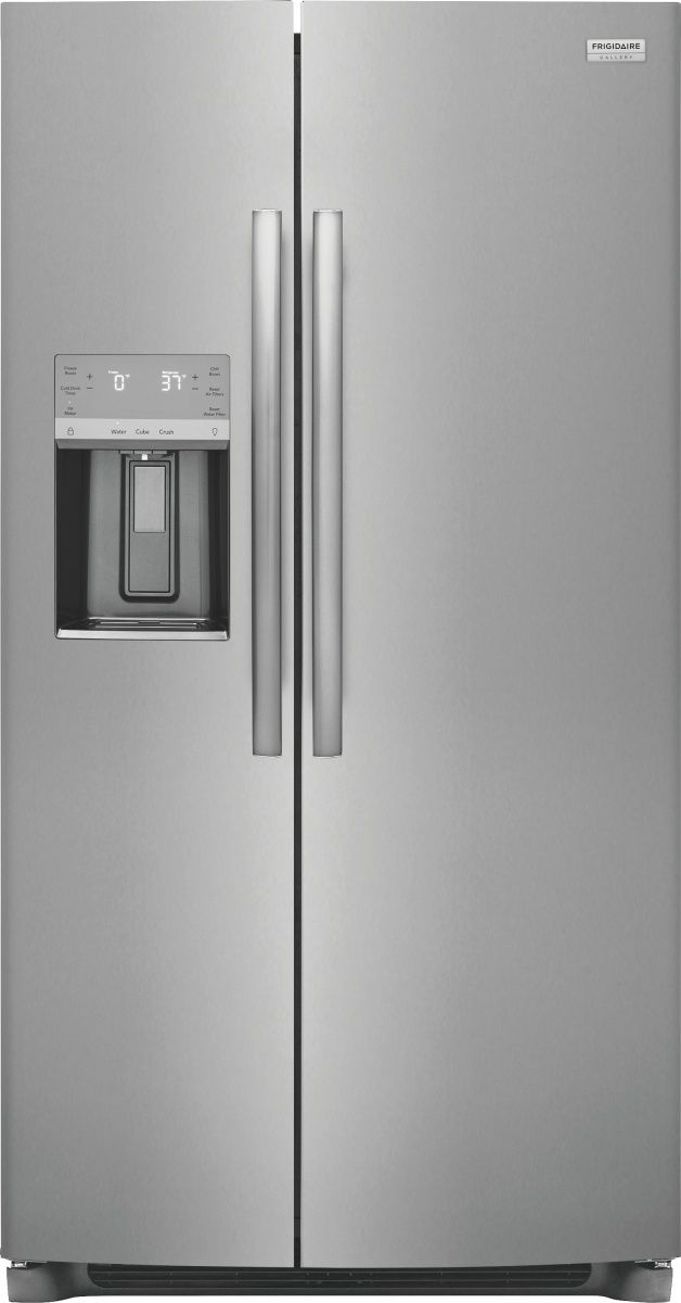 Frigidaire Gallery® 25.6 Cu. Ft. Smudge-Proof® Stainless Steel Side-by-Side Refrigerator 0