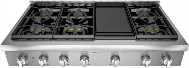 Thermador® Professional 48" Stainless Steel Natural Gas Rangetop
