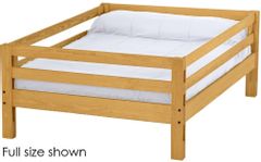 Crate Designs™ Furniture Classic Full Ladder End Upper Bunk Bed