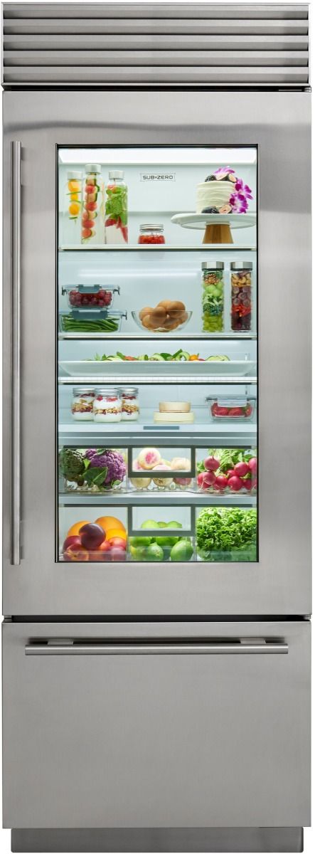 Sub-Zero® Classic Series 30 in. 17.0 Cu. Ft. Stainless Steel Built In ...