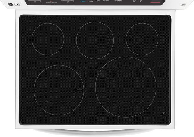 LG 29.88” Smooth White Free Standing Electric Single Oven Range 3